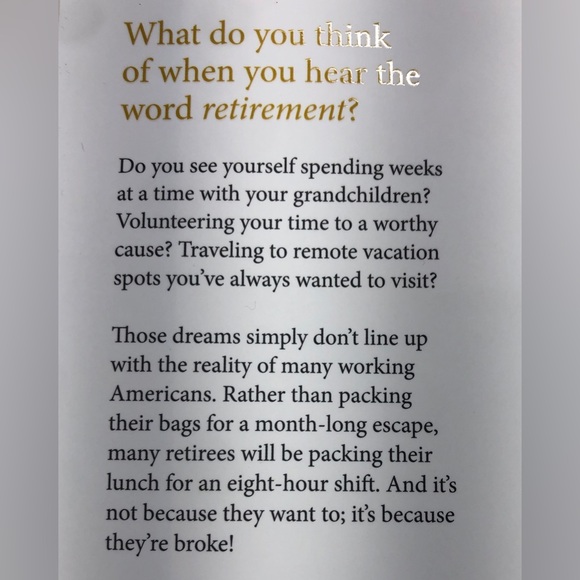 Retire Inspired Chris Hogan Foreword by Dave Ramsey Like new❣️💲AVE off retail - Picture 3 of 4